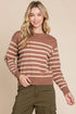 ORLA STRIPED CREWNECK